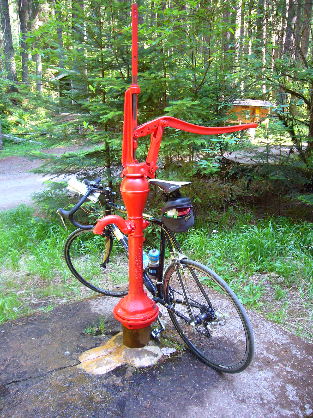 Water pump at Frissell Crossing (Aufderheide)