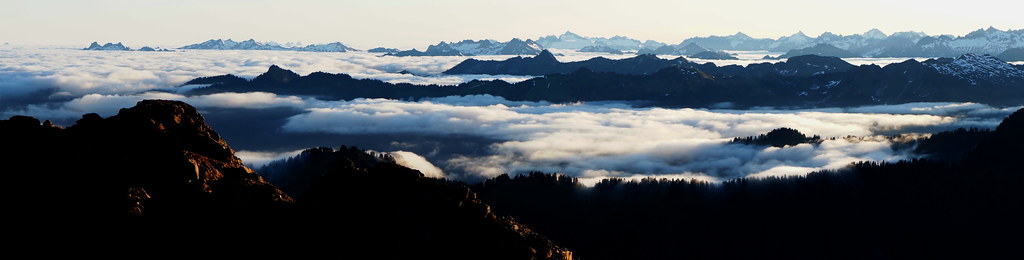 Panorama of North Cascades