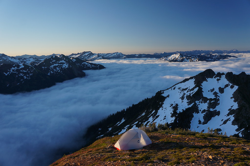 Awesome views from our tent!