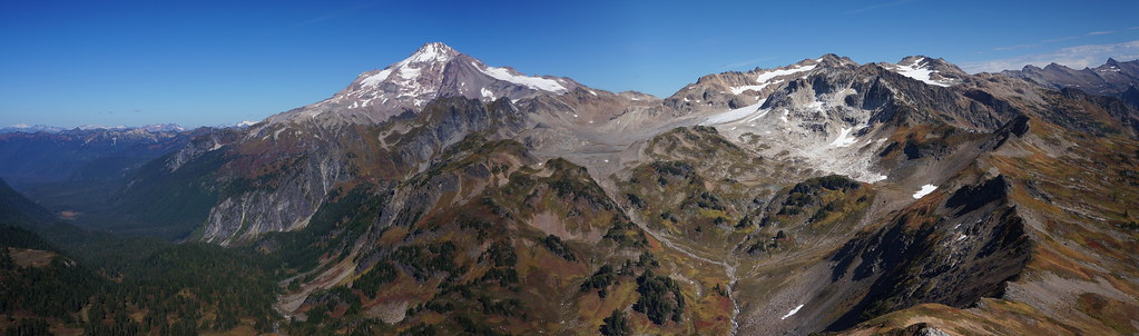 Glacier Peak and the White Chuck Glacier
