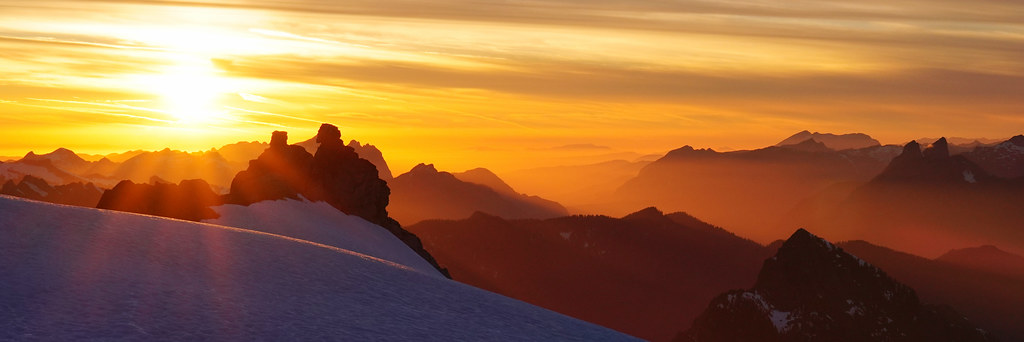 Sunset at Mount Hinman