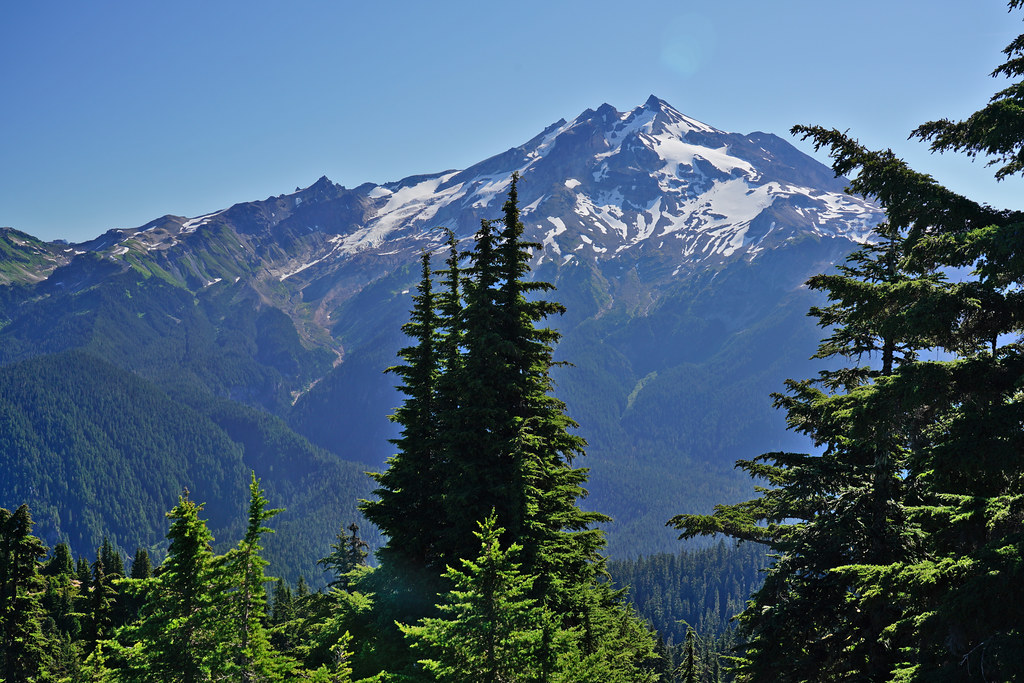 Glacier Peak from Lake Byrne area