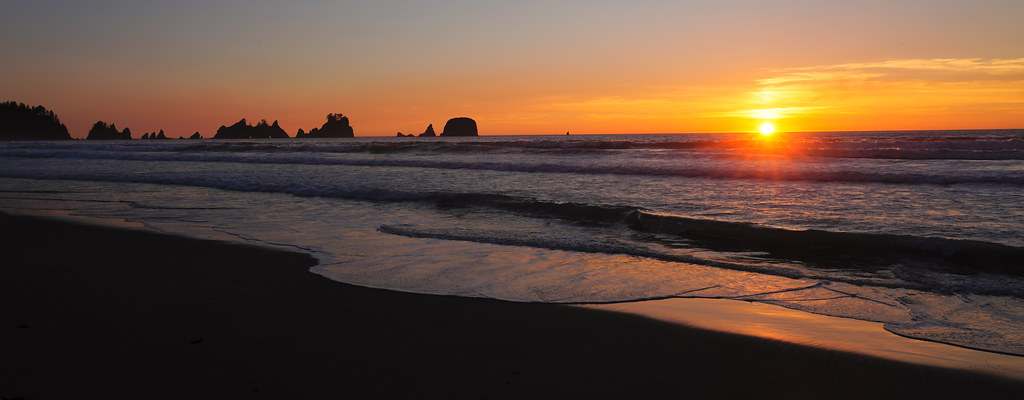 Shi Shi Beach Sunset