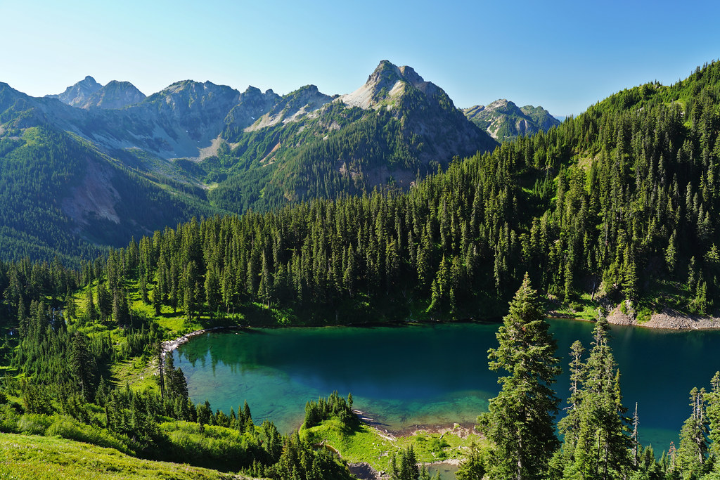 Joe Lake and Alta Mountain