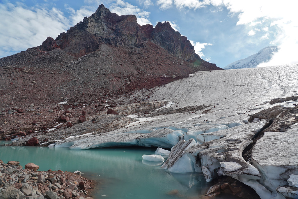 Echo Rock and Flett Glacier