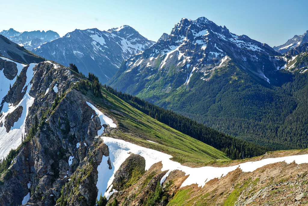 Miners Ridge and Fortress Mountain