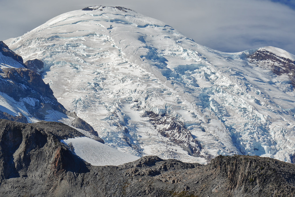 Mt Rainier and the Emmons Glacier