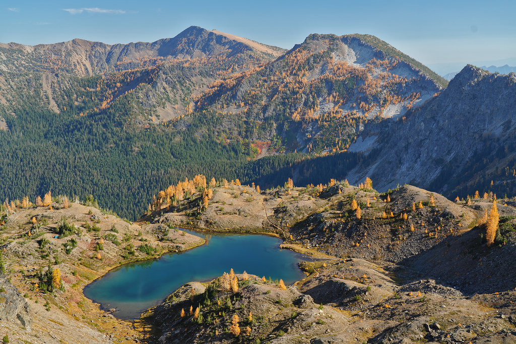 Lake Edna, Big Lou and Frigid Mountain