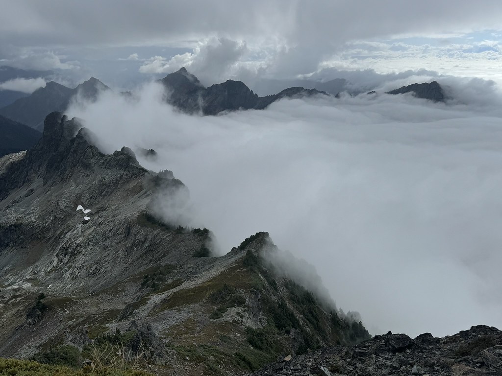 South ridge of Chikamin