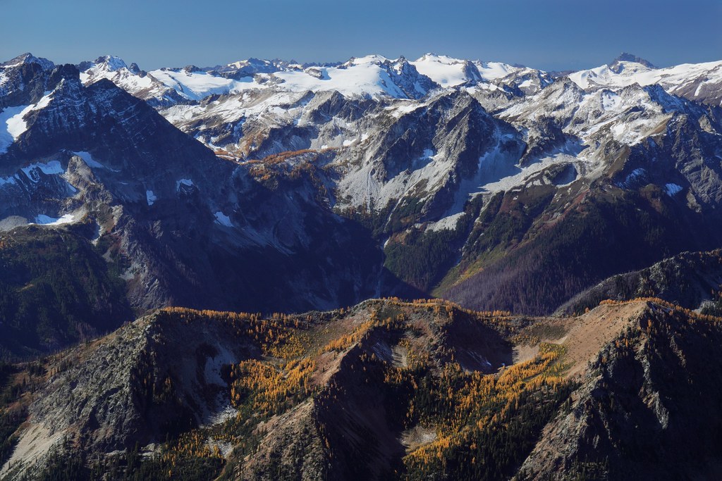 Area around Butterfly Glacier and Kololo (from Maude)