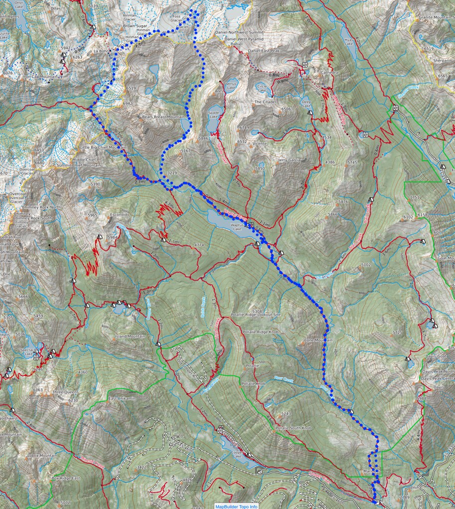Mount Hinman Lollipop