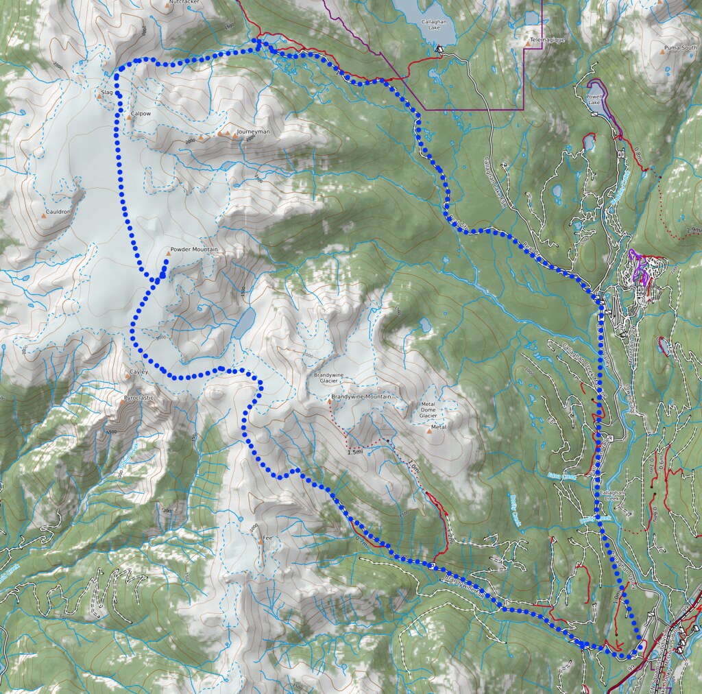 Powdercap Traverse
