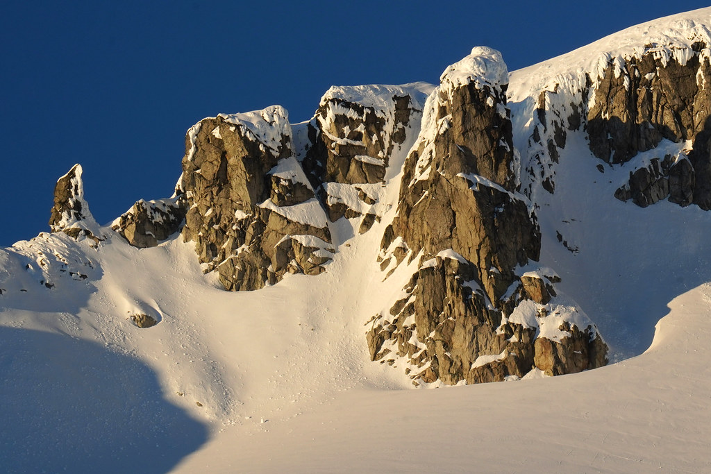West ridge of Rainbow Mountain