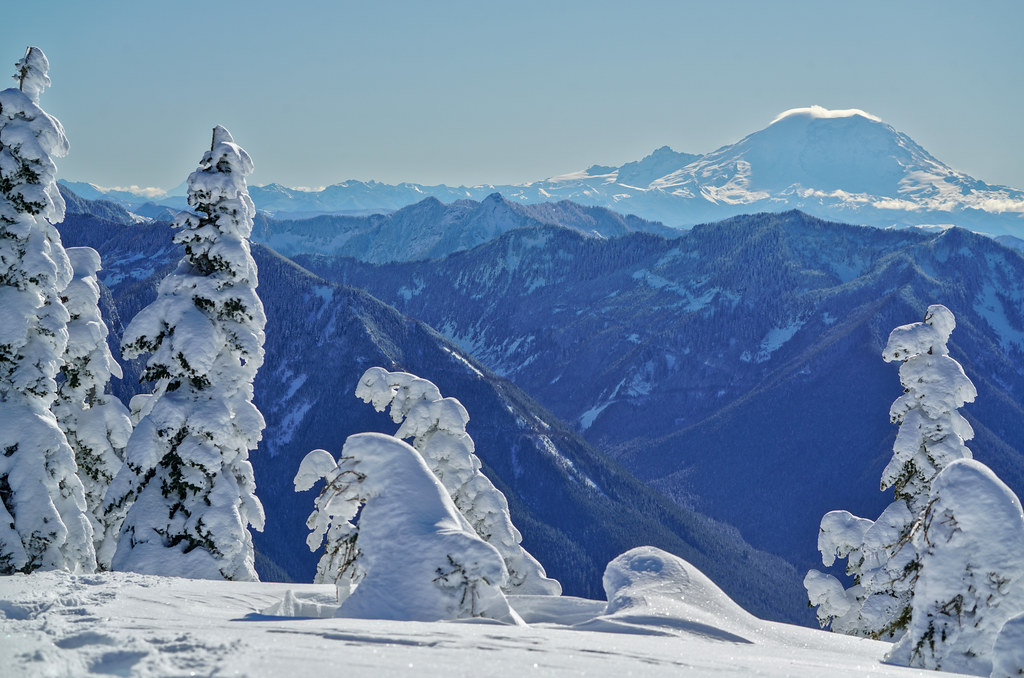 View towards Rainier from South Bessemer