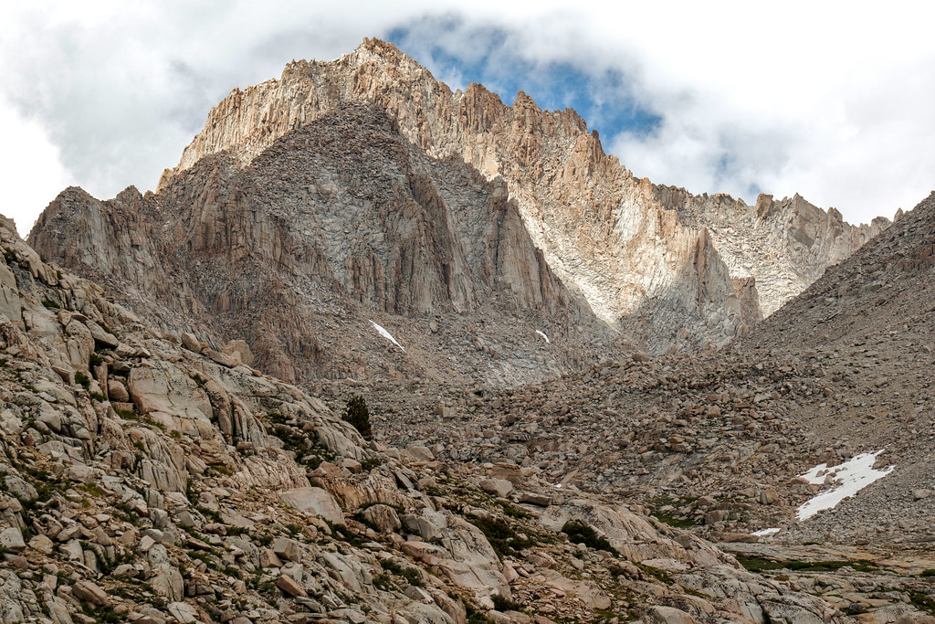 Looking up the Arctic Lake drainage