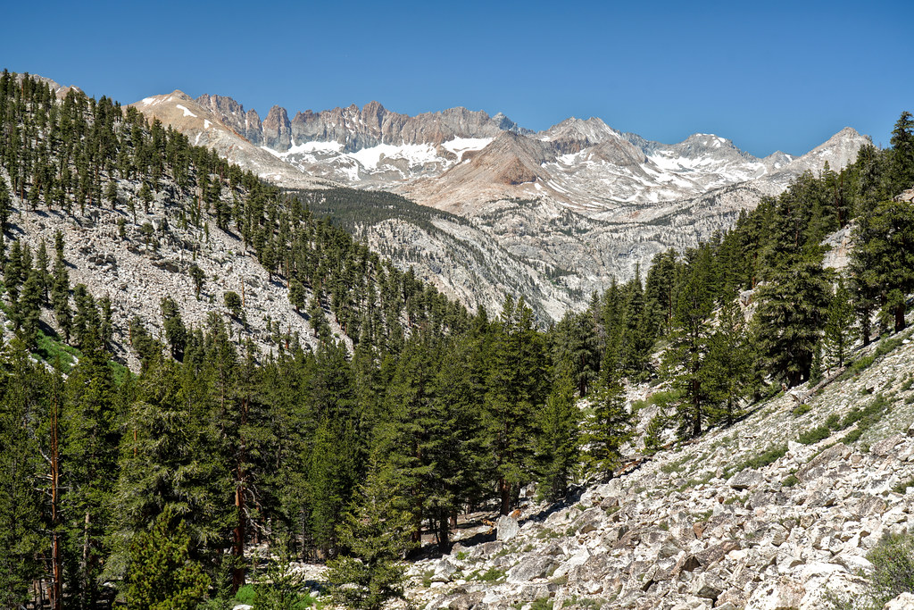 Kaweah Peaks Ridge from Wallace Creek