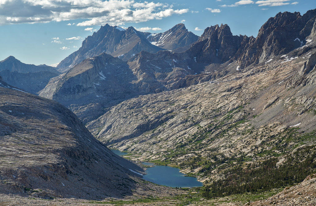 View of the Palisades from Mather Pass